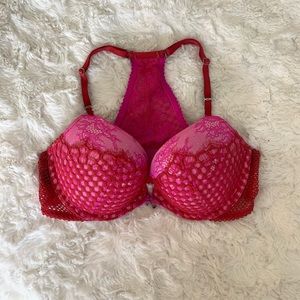 Hot pink VS bra